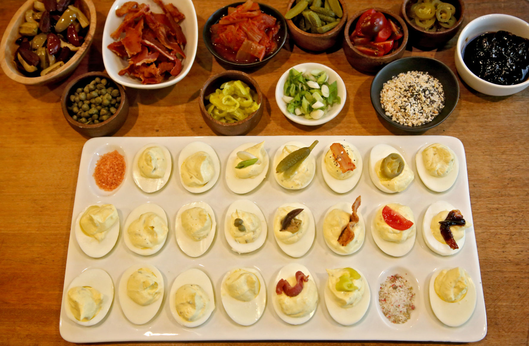 DIY Deviled Egg Bar